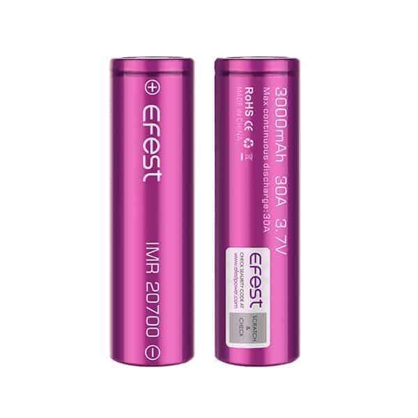 Efest 20700 Battery - Accessories