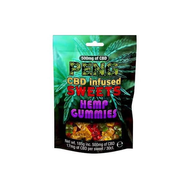 Peng 500mg CBD Infused Sweets – Hemp Gummies - CBD Gummy Bears