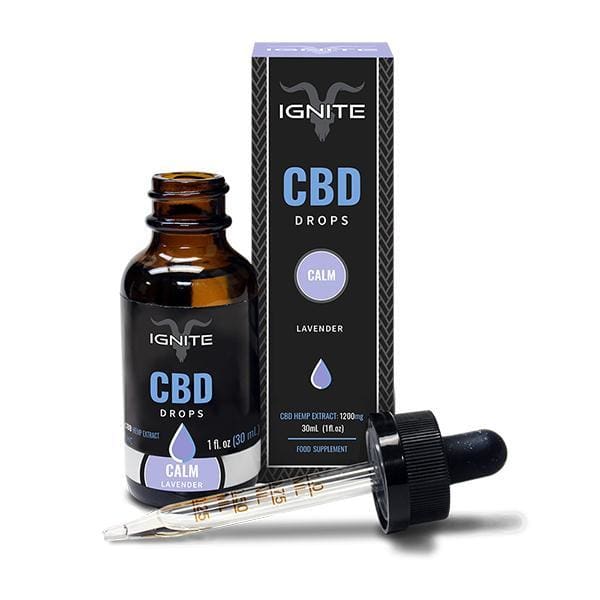 Ignite CBD Drops Calm - Lavender 30ml 1200mg - CBD oil