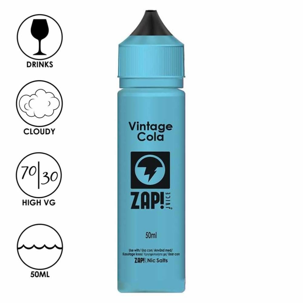 Vintage Cola by Zap! Eliquids - Juice