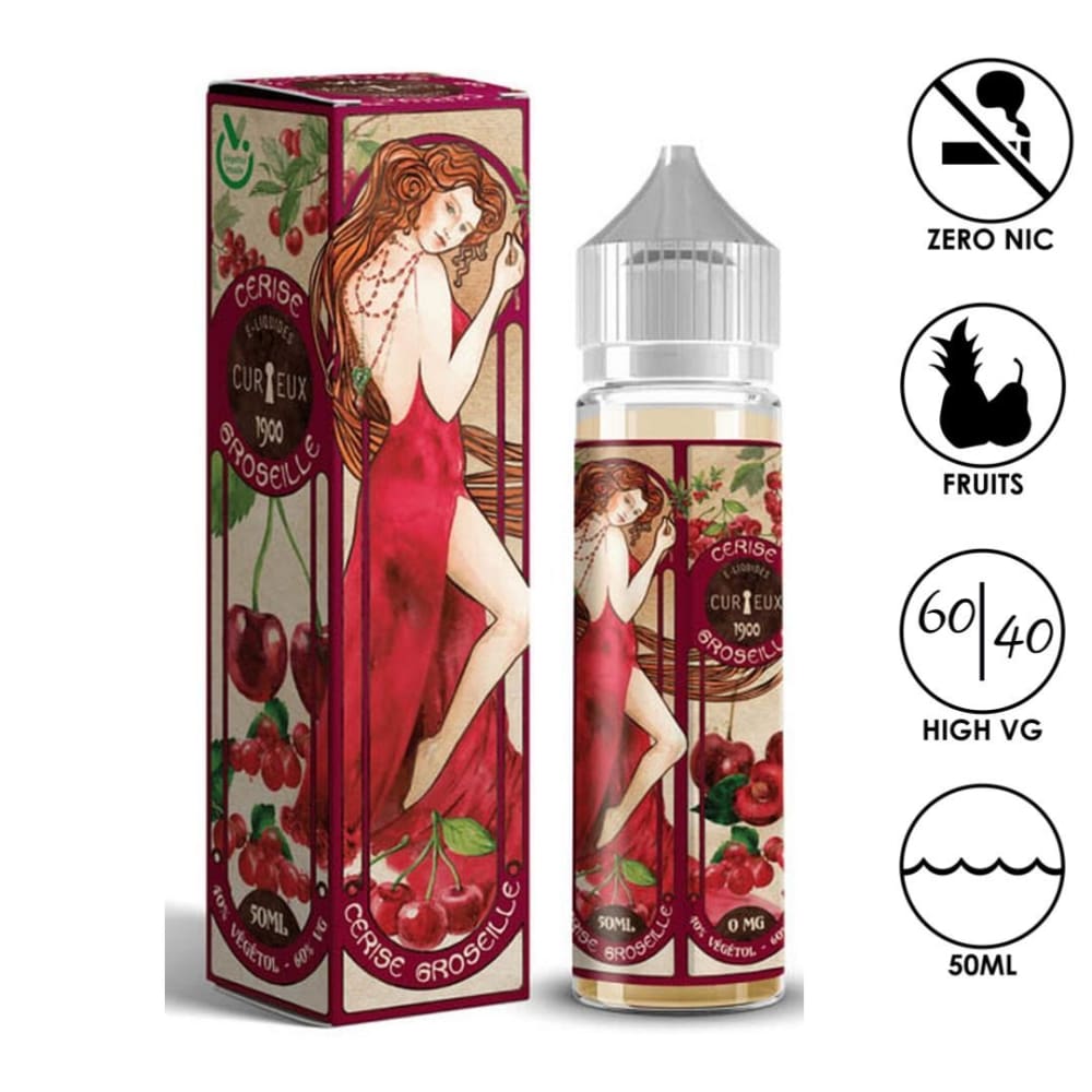 Curieux 1900 Cerise Groseille - Juice