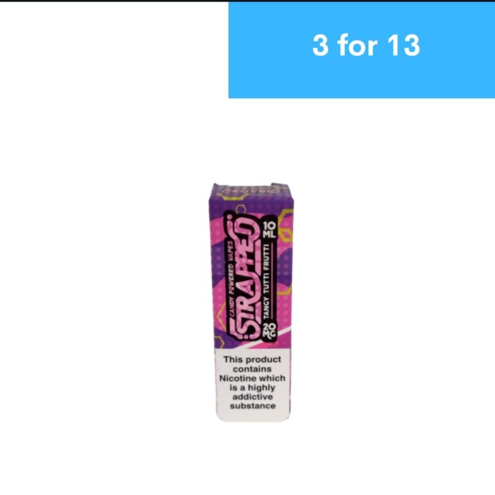 Strapped Nic Salts Tangy Tutti Frutti - Eliquid