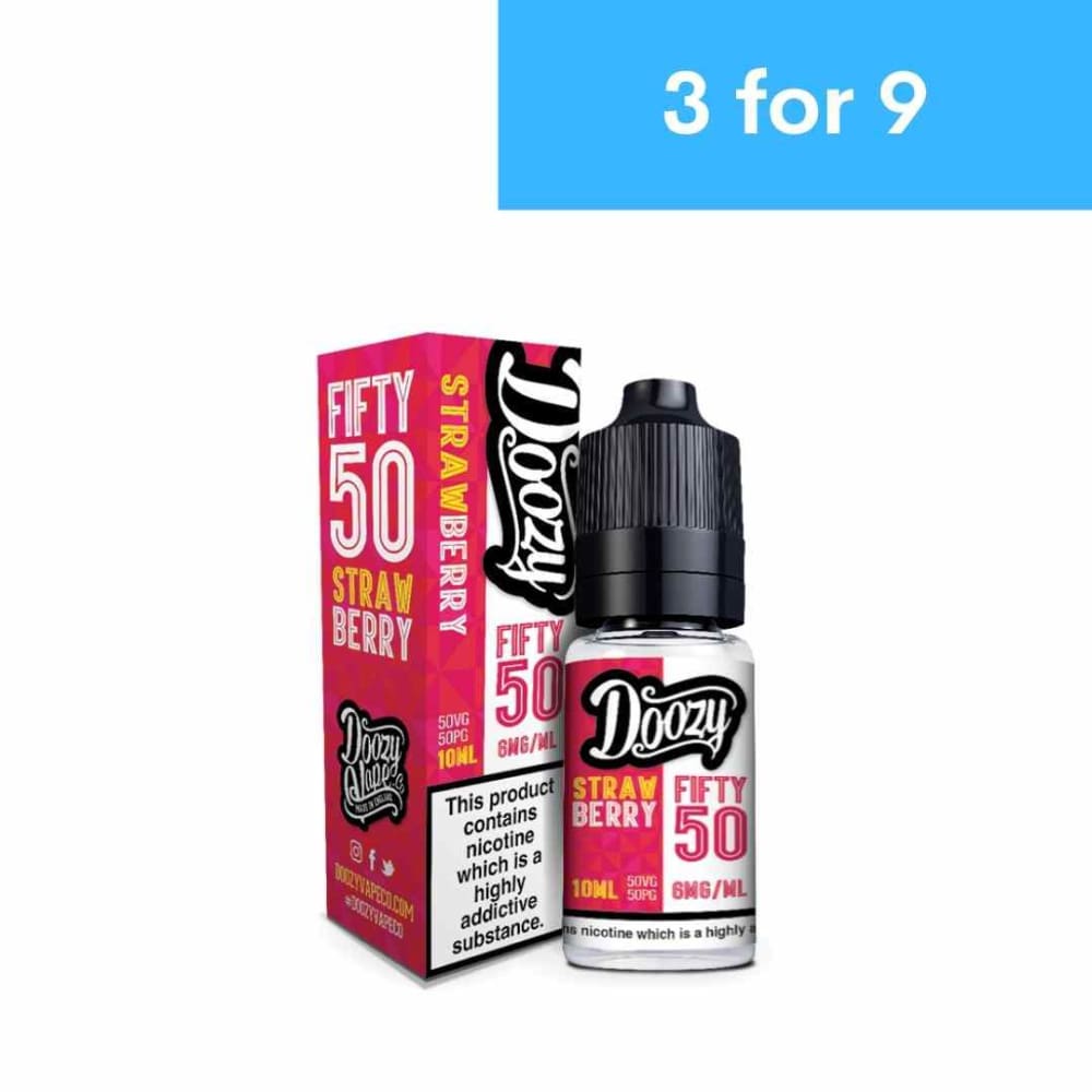 Doozy 5050 Eliquid Strawberry - Eliquid