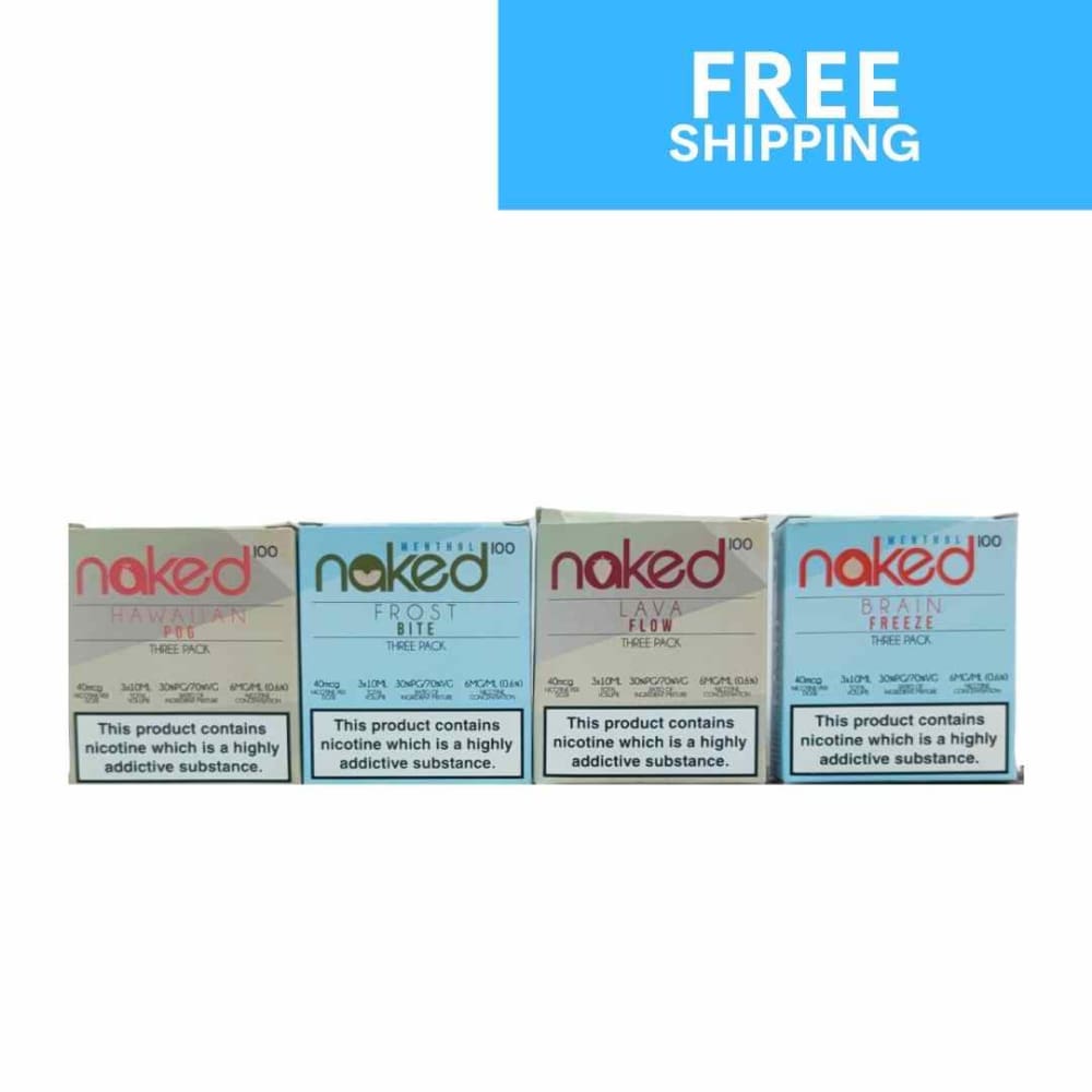 Naked Juice Bundle | 120ml | 3mg - Eliquid