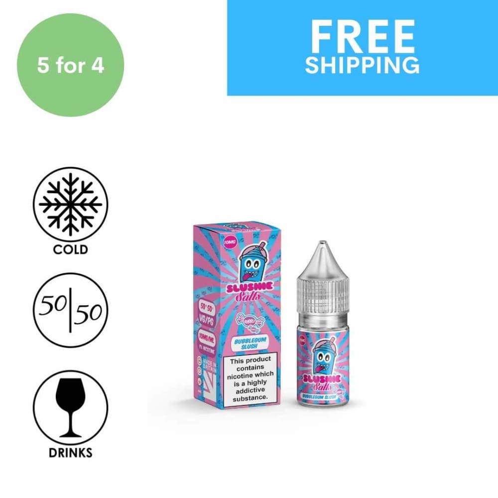 Slushie Salts | Bubblegum Slush | 10ml - Eliquid