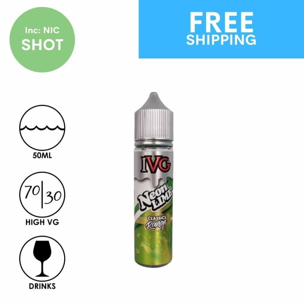 IVG Eliquid | Neon Lime | 50ml - Eliquid
