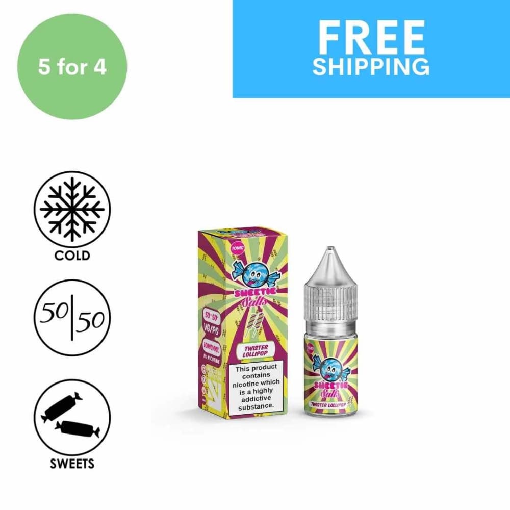 Slushie Salts | Twisted Lollipop | 10ml - Eliquid