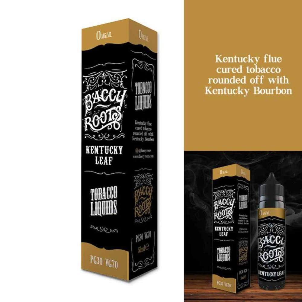 Baccy Roots Eliquid Kentucky Leaf - Juice