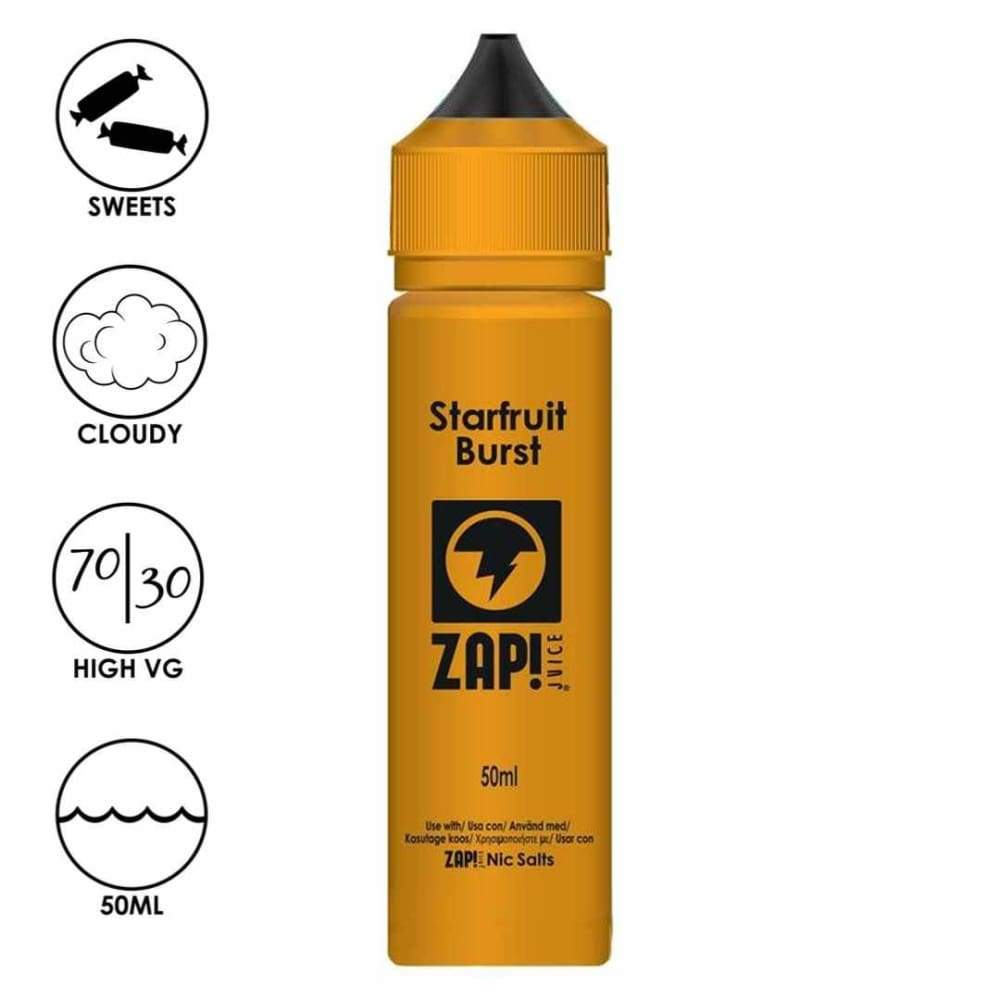 Starfruit Burst Zap! Eliquids - Juice