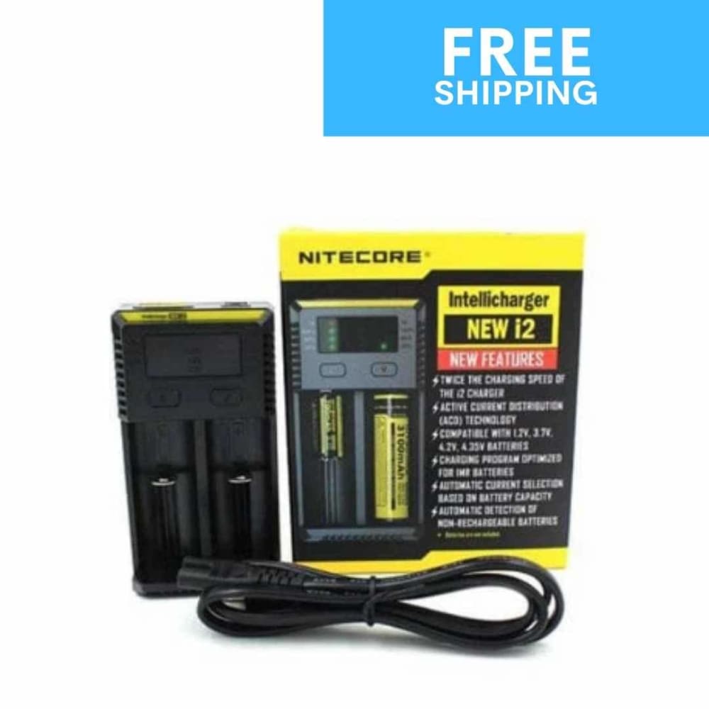 nitecore 2 bay vape charger