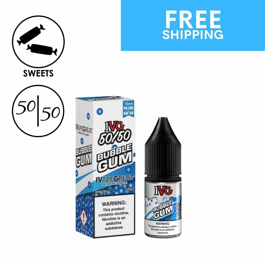 bubblegum IVG 5050 high PG