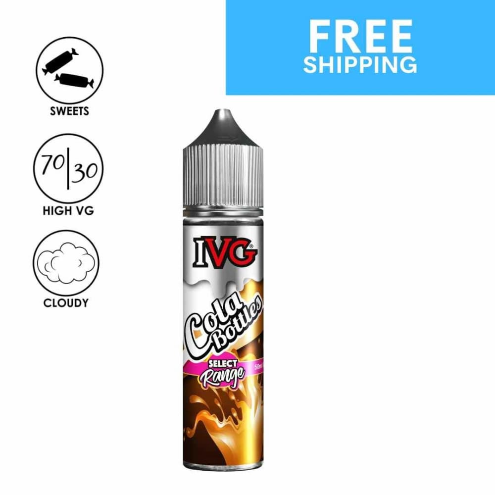 IVG cola bottles Select range 50ml
