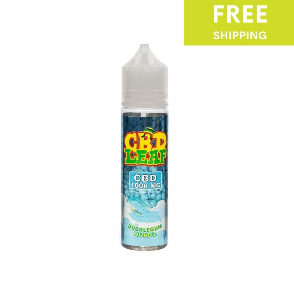 bubblegum nurdz by cbd leaf 1000 mg 50ml shortfill