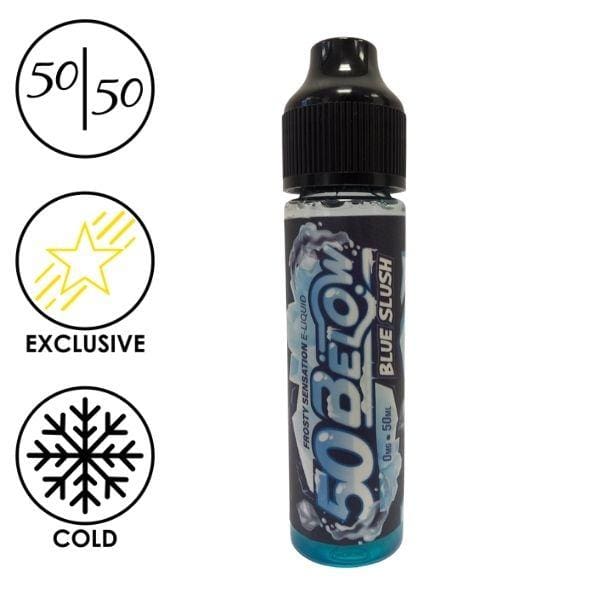 Blue slush vape by 50 below