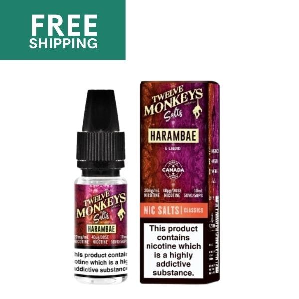 Harambae Nic Salts by 12 Monkeys
