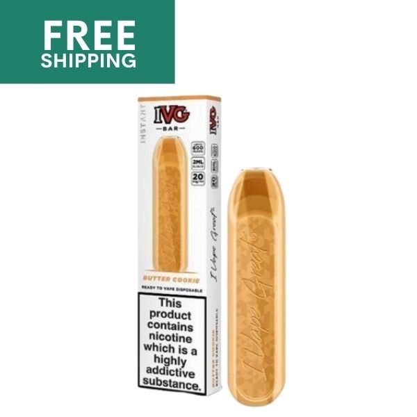 IVG Bar Butter Cookie disposable vape