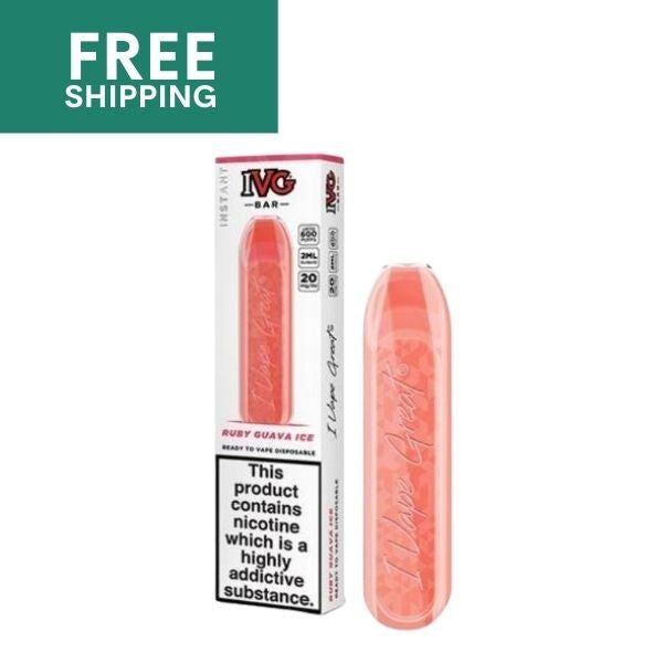 IVG Bar Ruby Guava Ice disposable vape