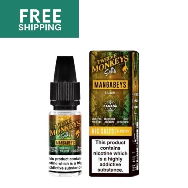 Mangabeys Nic Salts by 12 Monkeys