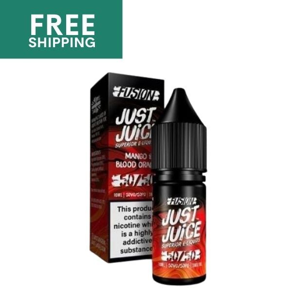 Just Juice Fusion 50/50 | Mango & Blood Orange on Ice
