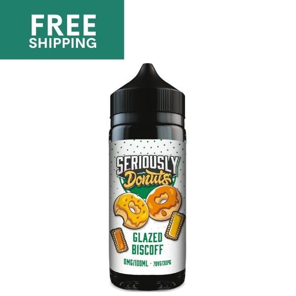 Seriously Donut Glazed Biscoff shortfill 100ml