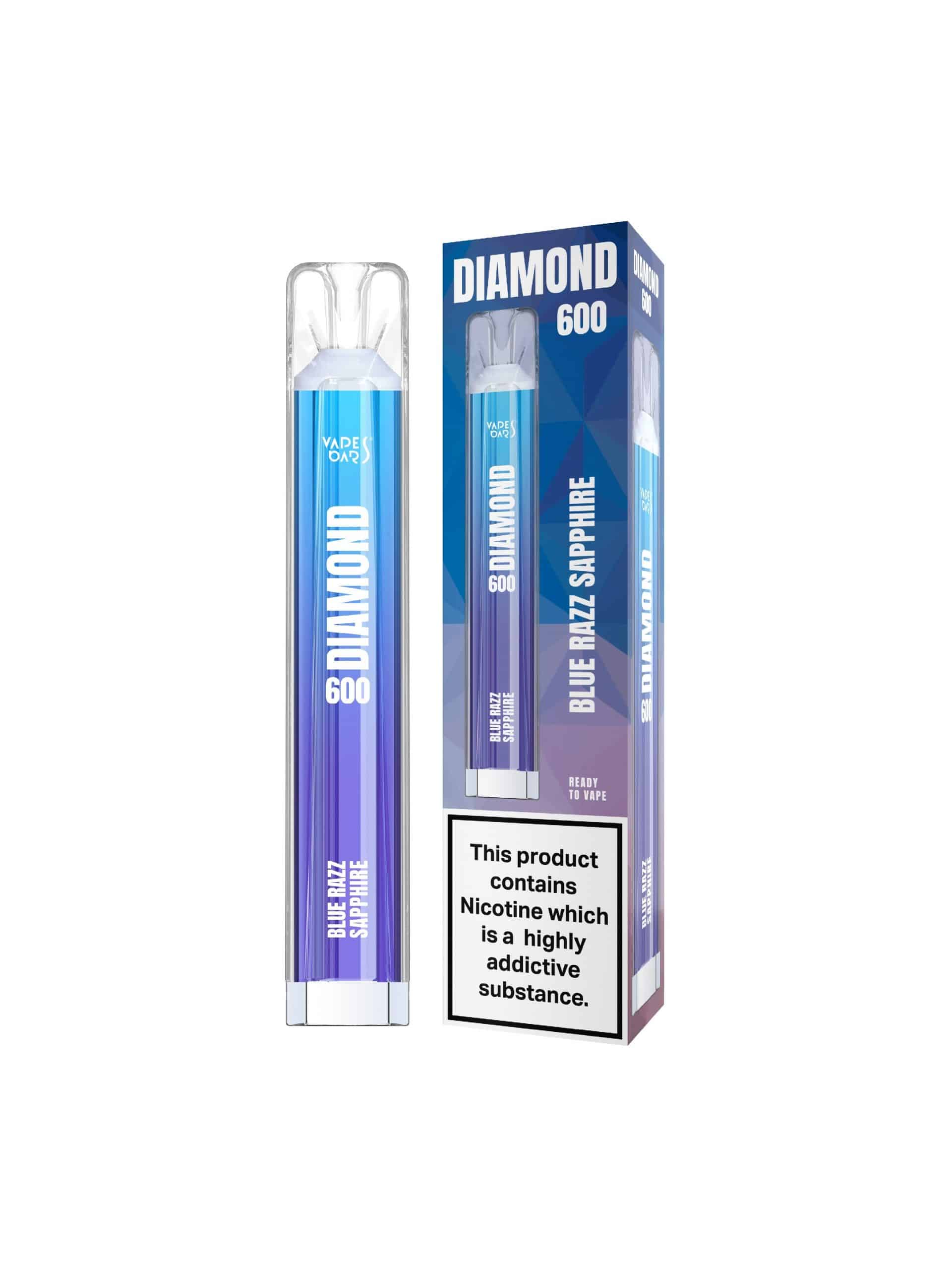 Blue Razz Sapphire | Diamond 600 Bar Disposable