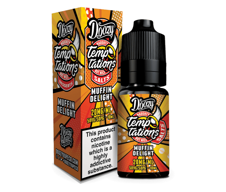  Muffin Delight |Doozy Vape Co Temptations Nic Salt