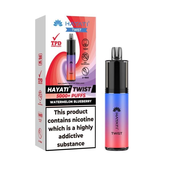 Hayati TWIST 5000 Pre-Filled Disposable Pod Kit